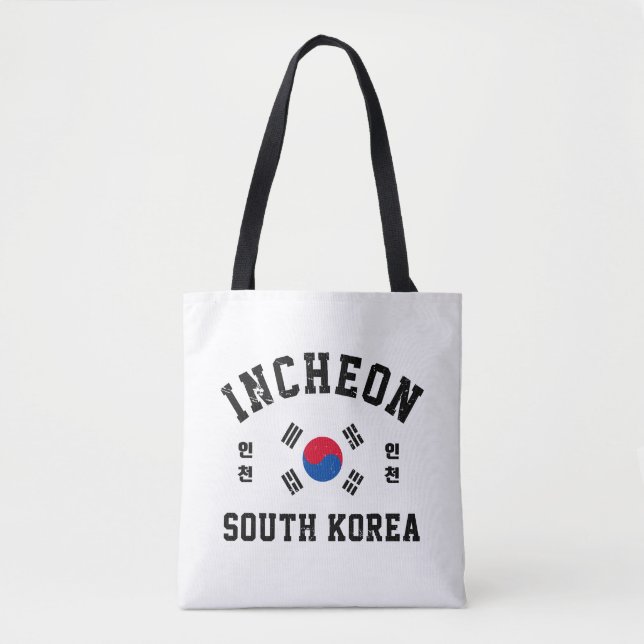 Bolsa Tote Incheon Coreia do Sul (Frente)