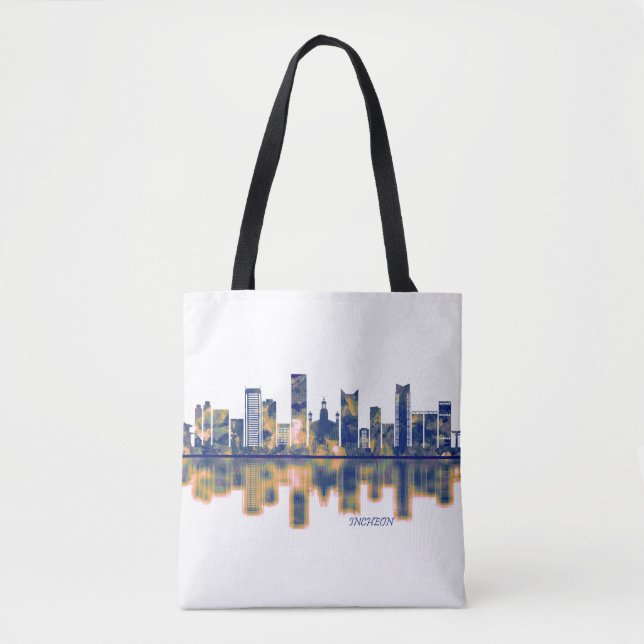 Bolsa Tote Incheon Skyline (Frente)