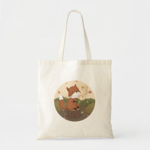 Bolsa Tote Incrível outono: Fox