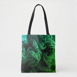 Bolsa Tote Incrível Verde + Espirais Verde Escuro Neste Reuti