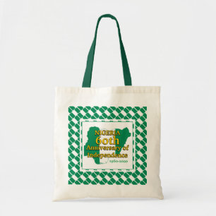 Bolsa Tote Independência do 60º aniversário da NIGÉRIA Nigé