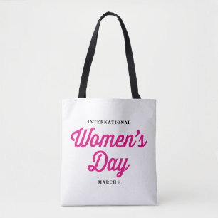 Bolsa Tote Indicação do dia das mulheres internacionais