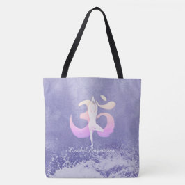 Bolsa Tote Indicador de Meditação Yoga Pose Om
