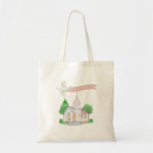 Bolsa Tote Indo para a Capela Vou Me Casar Design