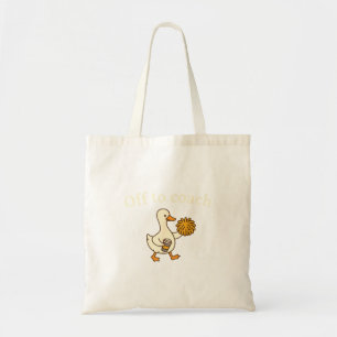 Bolsa Tote Indo Treinar Porra Treinador de Cheerleading Ganso
