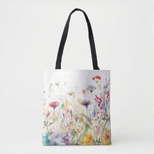Bolsa Tote Indulação em romance e vermelhos chorões
