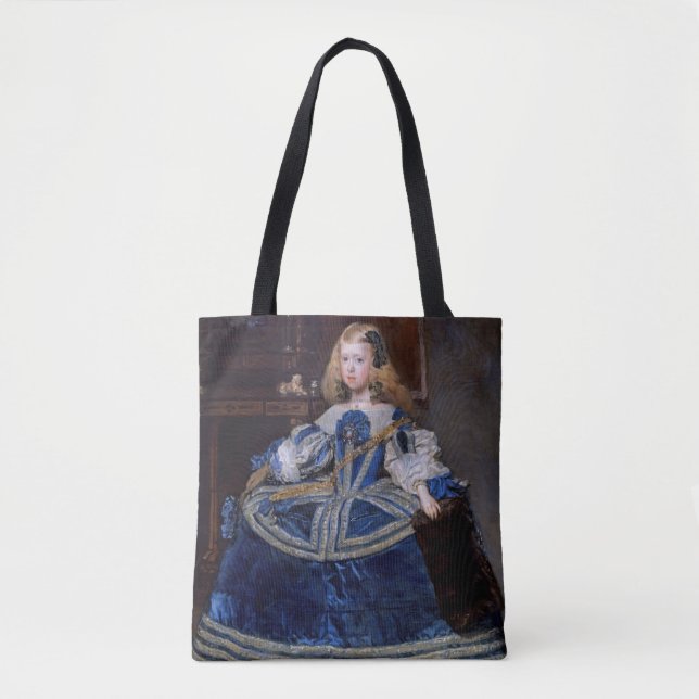 Bolsa Tote Infanta Margarita Teresa Blue Dress, Velazquez (Frente)