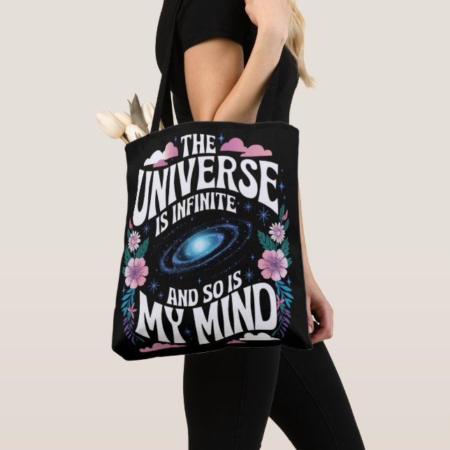 Bolsa Tote Infinito Universo (Close Up)