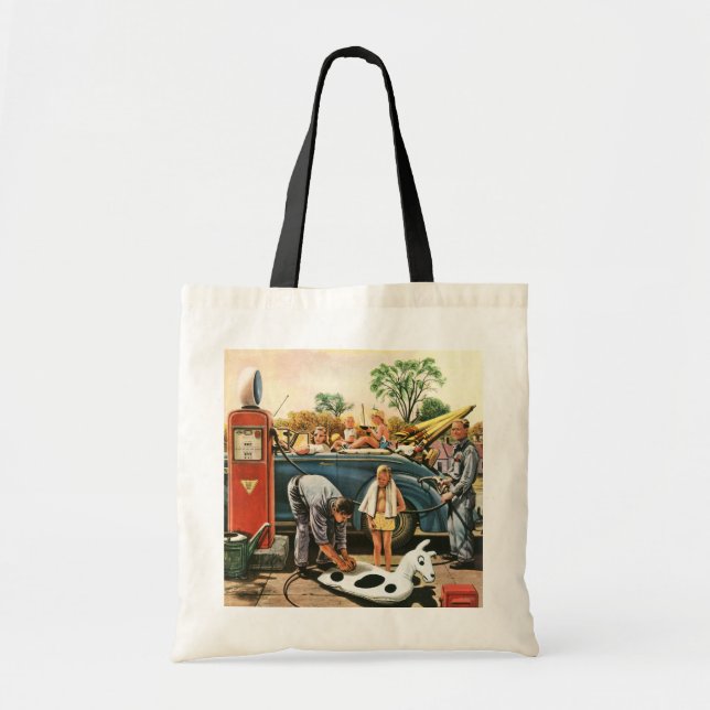 Bolsa Tote Inflando o brinquedo da praia (Frente)