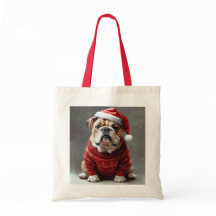 Inglês Buldogue Christmas