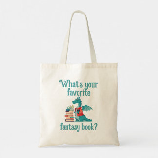 Bolsa Tote Iniciador de Conversa de Livro de Fantasia Favorit