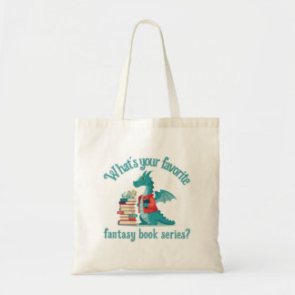 Bolsa Tote Iniciador de Conversa sobre Série de Livros de Fan