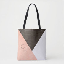 Iniciais de Couro de Creme Elegante Moderno