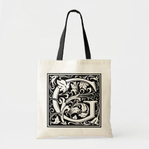Bolsa Tote Inicial decorativa "G" da letra