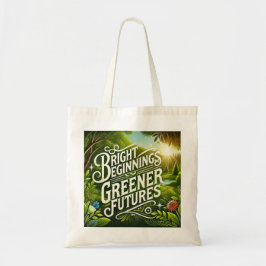Bolsa Tote Inícios Brilhantes arte de IA