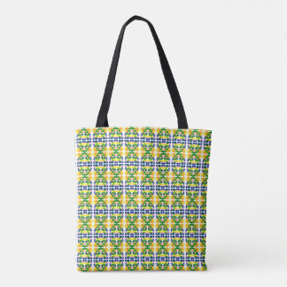 Bolsa Tote Inkblot Art