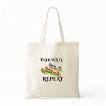Inovar ou repetir - Tote Bag Motivacional para Diá