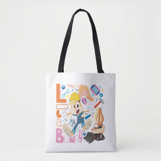 Bolsa Tote INSETOS BUNNY BUILDERS™| Ferramentas de Trabalho d (Frente)