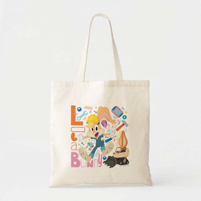 Bolsa Tote INSETOS BUNNY BUILDERS™| Ferramentas de Trabalho d (Frente)
