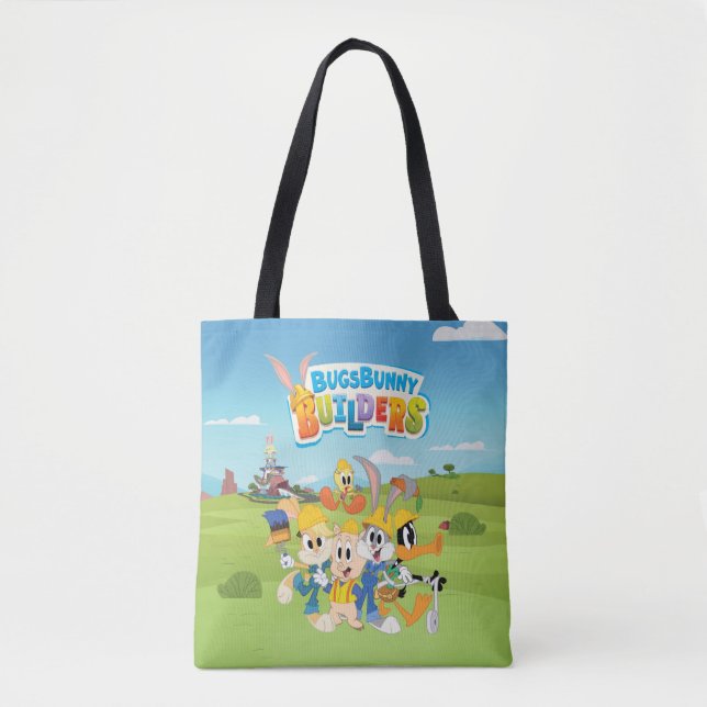 Bolsa Tote INSETOS BUNNY BUILDERS™| Grupo Looney Builders (Frente)
