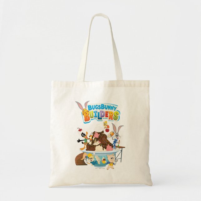 Bolsa Tote INSETOS BUNNY BUILDERS™| Sorvete Looney Builders (Frente)