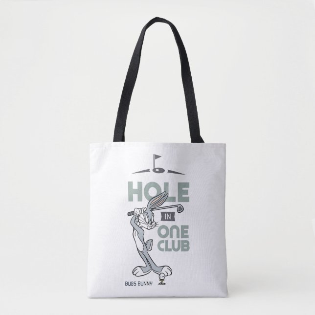 Bolsa Tote INSETOS BUNNY™ Golfing - Buraco em um clube (Frente)