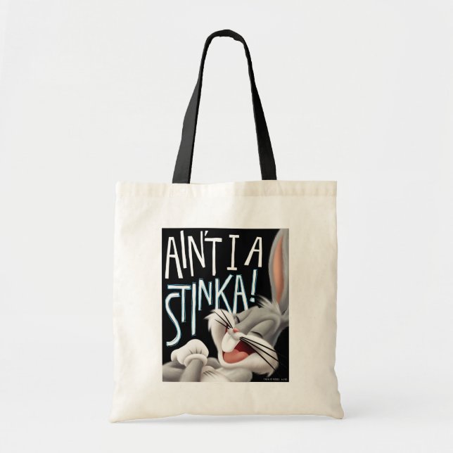 Bolsa Tote INSETOS BUNNY™ - Não sou uma Stinka! (Frente)