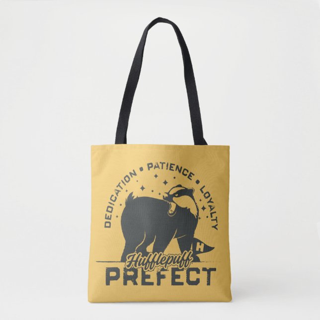 Bolsa Tote Insígnia de Monitor de HUFFLEPUFF™ (Frente)