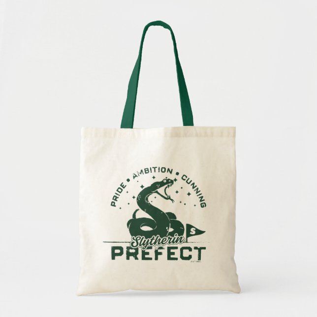 Bolsa Tote Insígnia de Prefeito de SLYTHERIN™ (Frente)