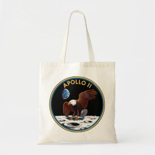 Bolsa Tote insígnia do Apollo 11
