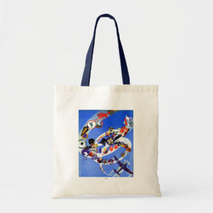 Bolsa Tote Insígnias do esquadrão