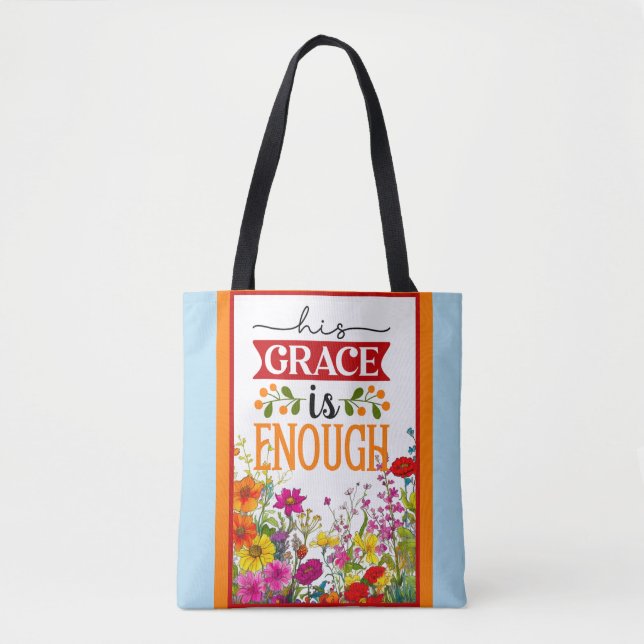 Bolsa Tote Inspiração Floral Retroativa (Frente)