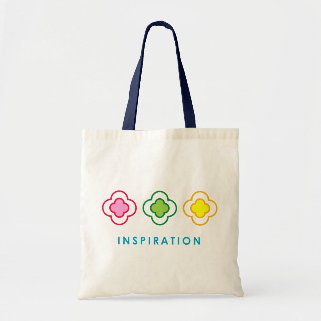 Bolsa Tote Inspiração (Flores) (Frente)