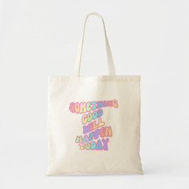 Bolsa Tote Inspiração, Manifestação, Rosa, Pré-Disquete