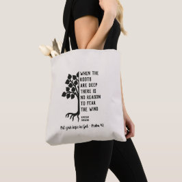 Bolsa Tote Inspiração QUANDO AS RAÍZES SÃO ESPECIFICAMENTE