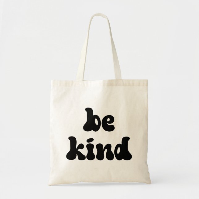 Bolsa Tote Inspiração Seja gentil (Frente)