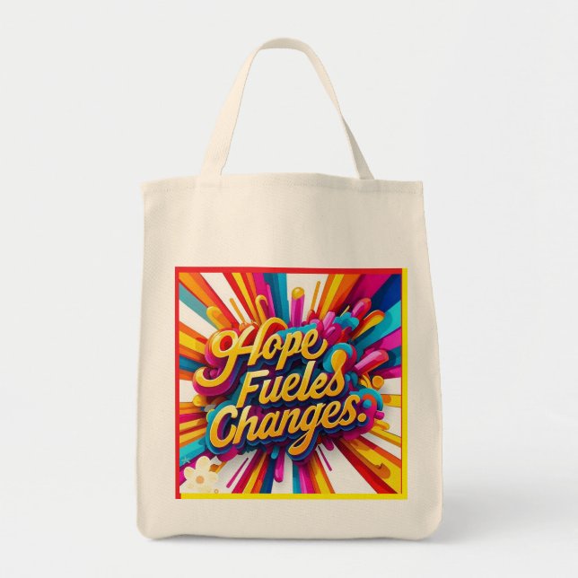 Bolsa Tote "Inspiração Sensível" (Frente)