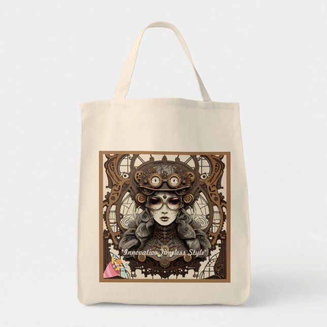 Bolsa Tote "Inspirações intuitivas" (Frente)