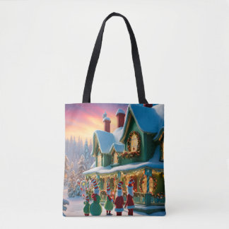 Bolsa Tote Inspirado no Natal Whoville