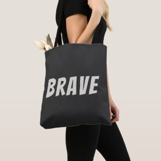 Bolsa Tote Inspirador Motivacional Corajoso
