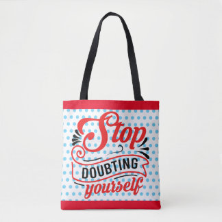 Bolsa Tote Inspiration Stop Doubation