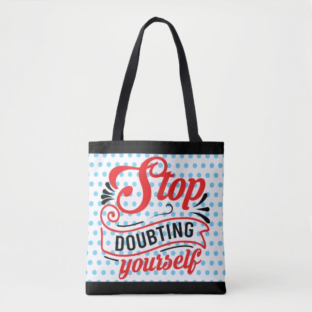 Bolsa Tote Inspiration Stop Doubation (Frente)