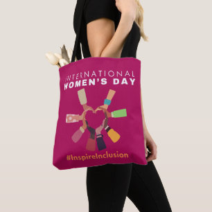 Bolsa Tote Inspire Inclusion International Women Day