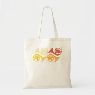 Bolsa Tote Instrumento de latão para hornistas do jogador da