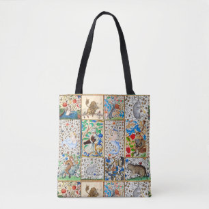 BOLSA TOTE INSTRUMENTOS MUSICAIS MÉDIOS DE JOGO BESTIÁRIO