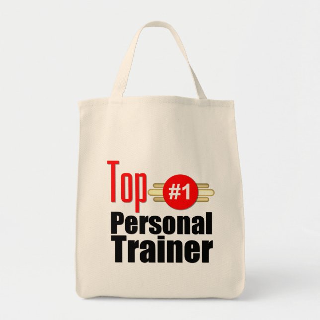 Bolsa Tote Instrutor pessoal superior (Frente)