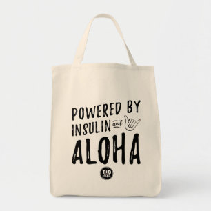 Bolsa Tote Insulina N Aloha (preto/natural)