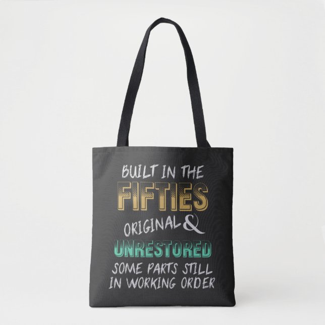 Bolsa Tote Integrados os anos 50 (Frente)