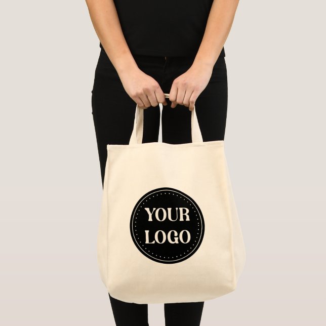Bolsa Tote Inteligente, contemporâneo, polido e personalizáve (Frente (produto))