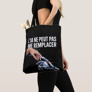 Bolsa Tote Intelligence artificielle et humains